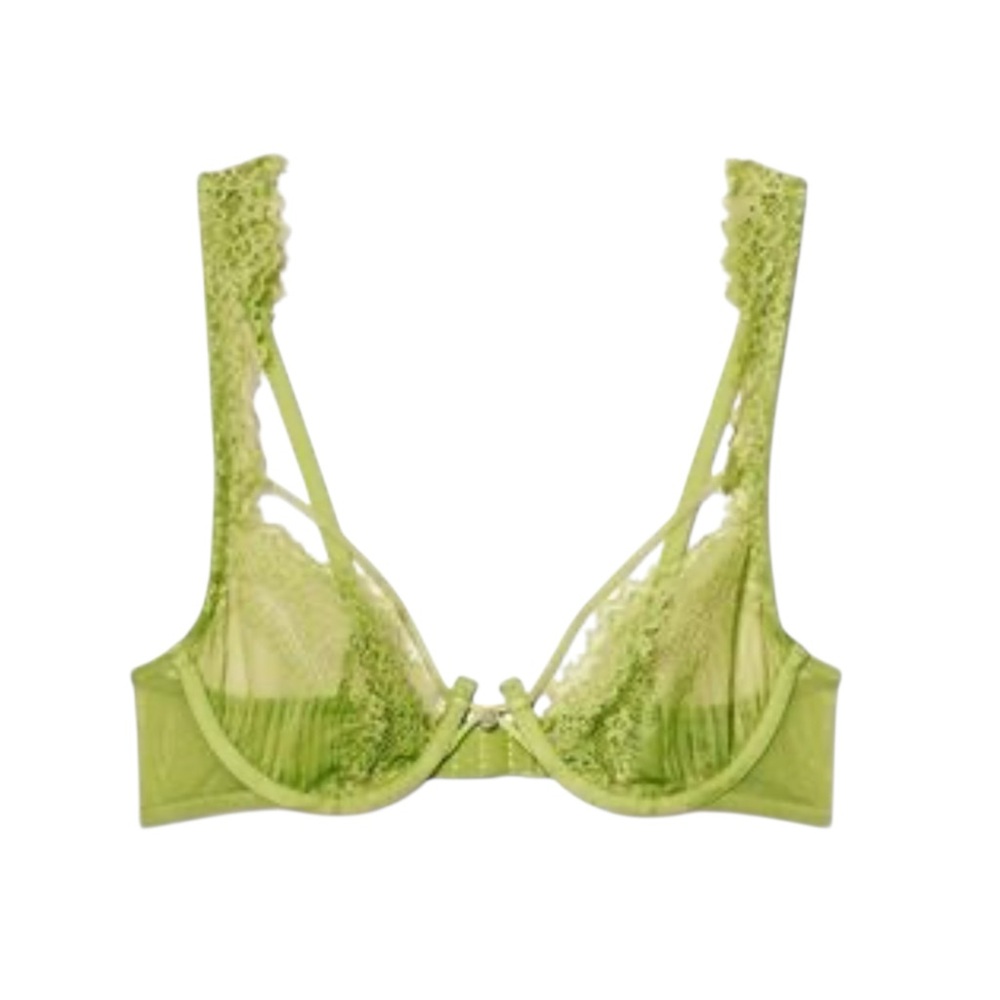 Adore Me 36B green Liliana unlined bra